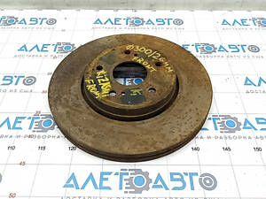 Диск тормозной передний правый Suzuki Kizashi 10-15 300/26мм ржавый