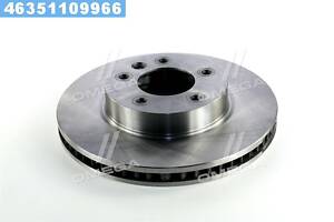 Диск тормозной Volkswagen TOUAREG 04- передн. лев. (RIDER)