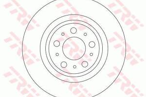 Диск тормозной задний, 308mm, VOLVO XC90, 02-14