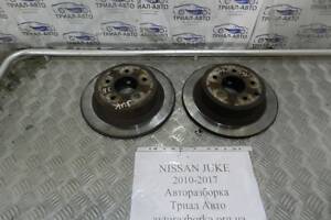 Диск тормозной задний Nissan Juke F15 1.6 2010 (б/у)