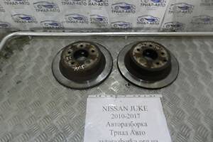 Диск тормозной задний Nissan Juke F15 2010 задн. (б/у)