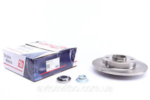 Диск тормозной задний Пежо (Peugeot) 308 2007- (249х9) (+ABS) (с подшипником) (d=30)