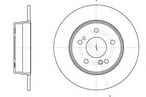 Диск тормозной задний