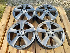 Диски 5х112 R17 VOLKSWAGEN PASSAT B6 B7 B8 Caddy Golf 5 6 JETTA Touran SKODA OCTAVIA Kodiaq AUDI A4 A6 Титані 5*112 R17