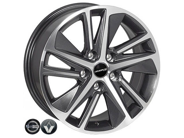 Диски литі JH-H844 GMF R16*6.5J PCD5*114.3 ET36 DIA 66.1 Диски литі JH-H844 GMF R16*6.5J PCD5*114.3 ET36 DIA 66.1