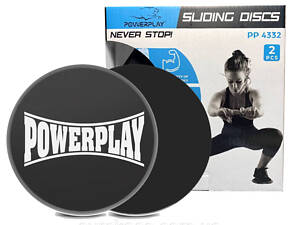 Диски-слайдери для ковзання PowerPlay 4332 Sliding Disk (Ø18) Чорні