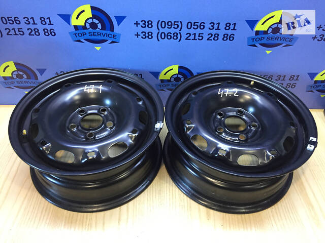 Диски стальные R14 5X100 6J ET43 VAG 6Q0601027A