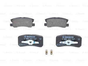 Дисковые тормозные колодки BOSCH 986424717, зад., MITSUBISHI Lancer/Outlander/Pajero 01-12