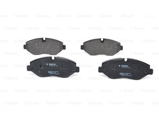 Тормозные дисковые колодки BOSCH 986494121 ,пер., DB318 (тип BREMBO)