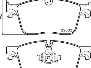 Дискові гальмівні колодки BREMBO P36031 комплект