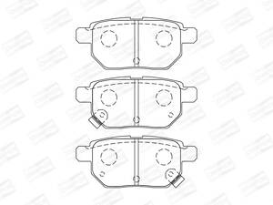 Дискові гальмівні колодки CHAMPION 572591CH
