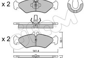 Дискові гальмівні колодки CIFAM 8225710