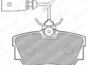 Дискові гальмівні колодки DELPHI LP1733 Комплект