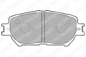 Дисковые тормозные колодки DELPHI LP1738 Комплект