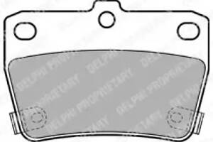 Дискові гальмівні колодки DELPHI LP1942 Комплект