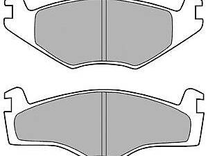 Дисковые тормозные колодки DELPHI LP420 Комплект