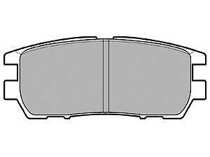 Дисковые тормозные колодки DELPHI LP954 Комплект