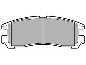Дискові гальмівні колодки DELPHI LP955 Комплект