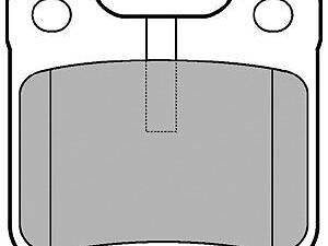 Дискові гальмівні колодки DELPHI LP991 Комплект