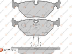 Дискові гальмівні колодки EUROREPAR 1617253980