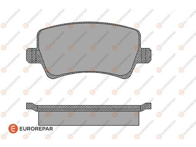 Дисковые тормозные колодки EUROREPAR 1623062980