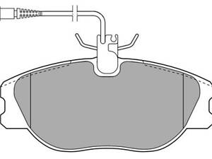 Дискові гальмівні колодки FREMAX FBP0893 , пер., 00-03 (тип Lucas)