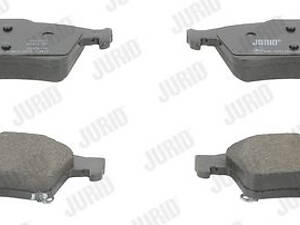 Дискові гальмівні колодки JURID 573018J зад., FORD/NISSAN/RENAULT/SAAB, 1.6-3.5, 00-