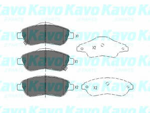 Дискові гальмівні колодки KAVO PARTS KBP2041 Комплект