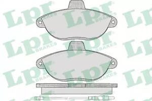 Дискові гальмівні колодки LPR 05P346 , пер., 96-03 (тип Bendix)