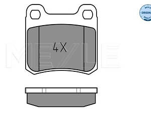 Дискові гальмівні колодки MEYLE 252068713