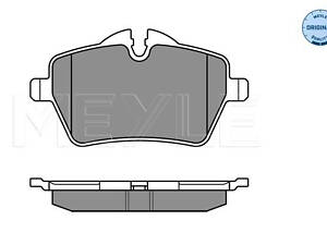 Дискові гальмівні колодки MEYLE 252398418 Комплект