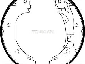 Дисковые тормозные колодки TRISCAN 810010007 Комплект