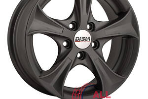 Disla Luxury 6.5x15 5x114.3 ET35 DIA67.1 Gunmetal (Темно-серый)