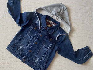 Дитяча джинсова куртка для хлопчика 110-52 Uky kids