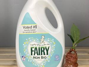 Дитячий гель для прання Fairy Non Bio - 1995 мл. 57 прань. Без фосфатів.