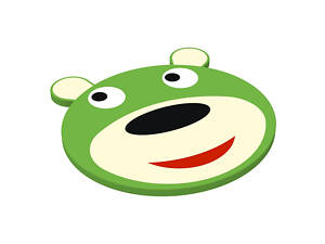 Дитячий килимок Ведмедик KIDIGO