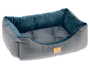 Диван - лежак для котов и собак Ferplast Chester (Ферпласт Честер) 66 x 50 x h 20 см - CHESTER 60, Синий