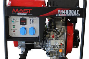 Дизельний генератор MAST GROUP YH4000AE