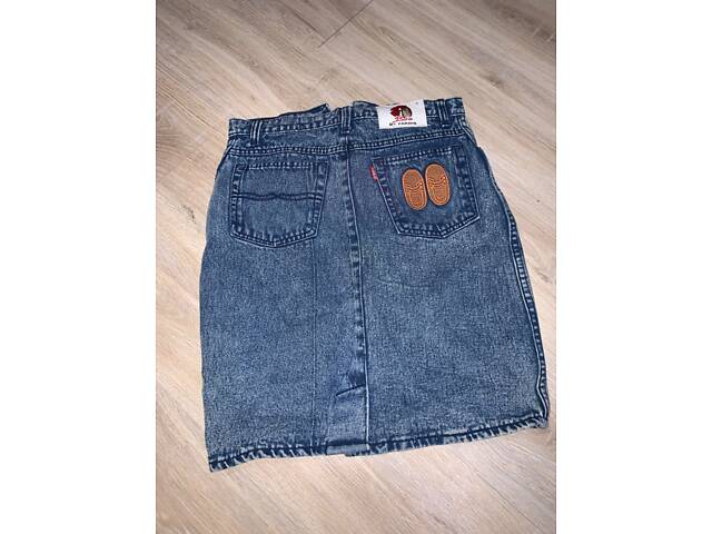 Джинсова спідниця - Фото 1