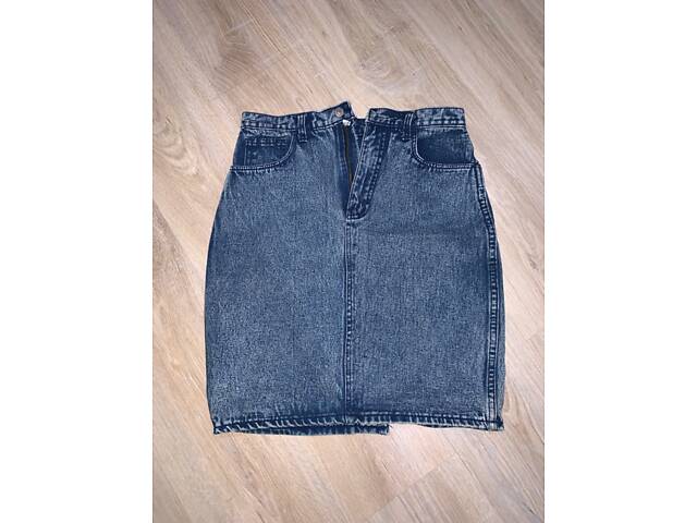 Джинсова спідниця - Фото 2