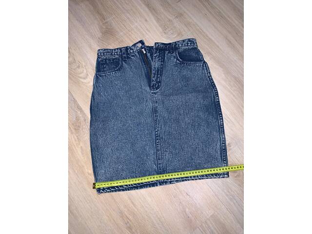 Джинсова спідниця - Фото 4