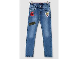 Джинсы детские для мальчиков, цвет синий, 247R9410