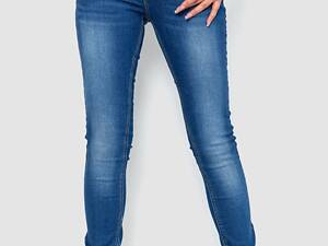 Джинси жіночі з потертостями Ager 244RA603 27 Синій