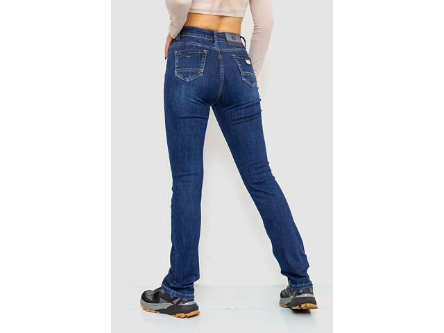 Джинси жіночі з потертостями синій 214R1416 Ager 25 - Фото 4