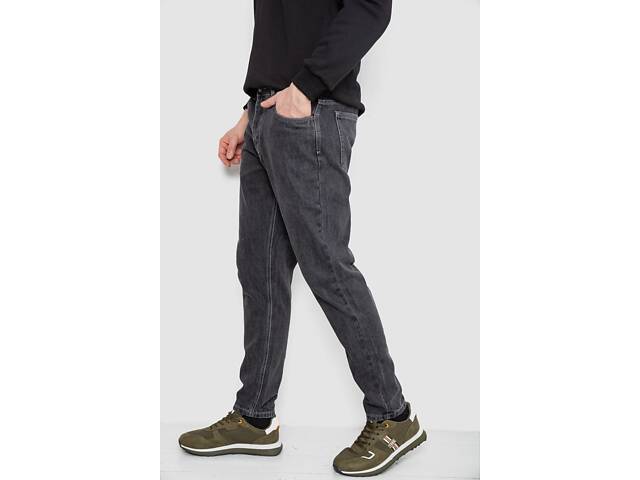 Джинси чоловічі демісезонні, колір сірий, 243R8126 - Фото 3
