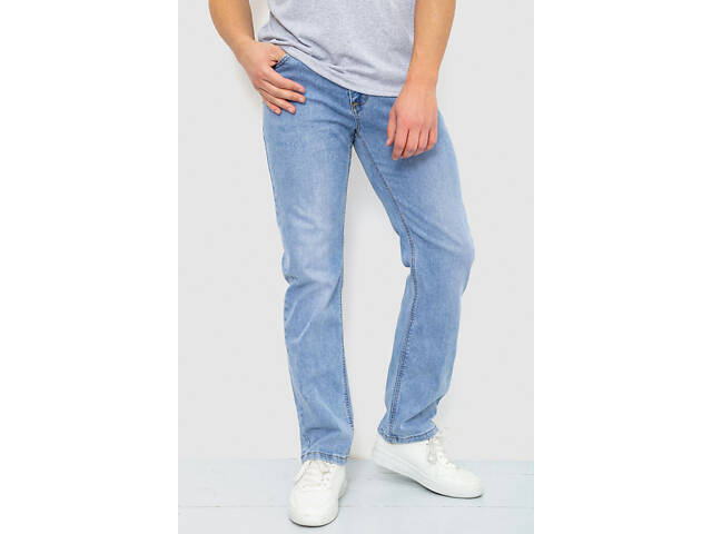 Джинси чоловічі, колір блакитний, 244R6079 - Фото 1