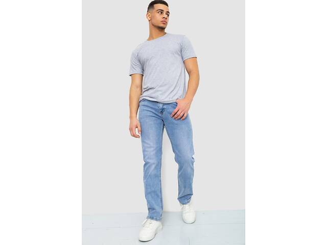 Джинси чоловічі, колір блакитний, 244R6079 - Фото 2