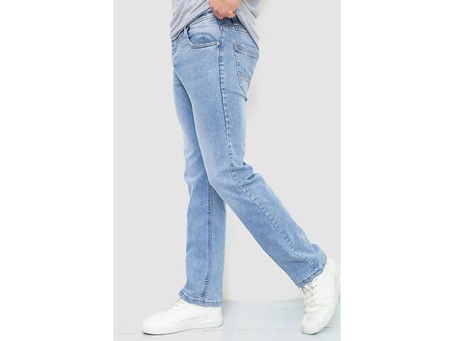 Джинси чоловічі, колір блакитний, 244R6079 - Фото 3