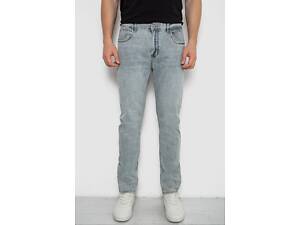 Джинси чоловічі прямі, колір сірий, 244R091220-1