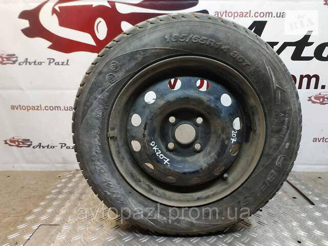 DK0207 52910-1G0 диск стальной R14 4X100 с покрышкой на запаску Hyundai/Kia Rio 06-0